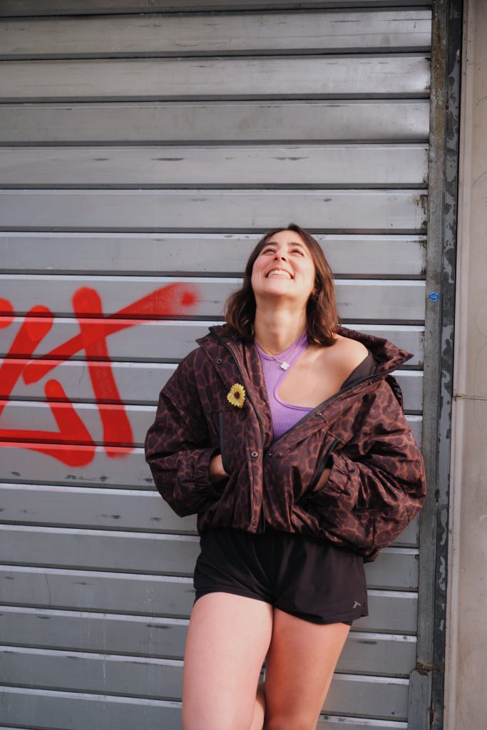 Street photo smile